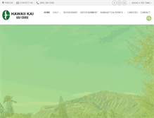 Tablet Screenshot of hawaiikaigolf.com